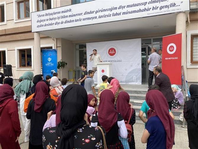 Rize'de 2023 Yılı Yaz Kur’an Kursları sona erdi 21