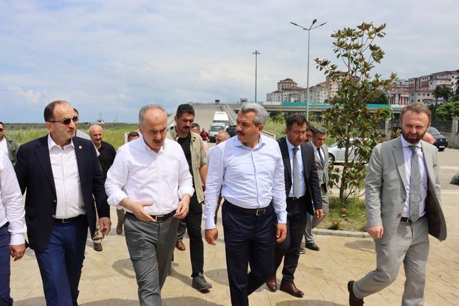 Rize’nin Yeni Valisi İhsan Selim Baydaş Ayağının Tozu İle Yatırımları Yerinde İnceledi 18