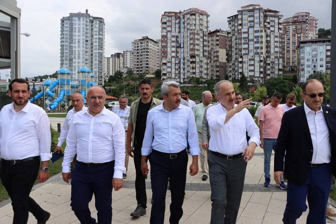 Rize’nin Yeni Valisi İhsan Selim Baydaş Ayağının Tozu İle Yatırımları Yerinde İnceledi 22