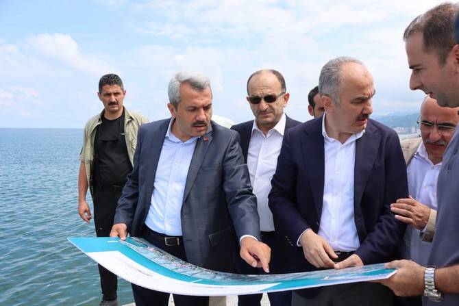 Rize’nin Yeni Valisi İhsan Selim Baydaş Ayağının Tozu İle Yatırımları Yerinde İnceledi 28