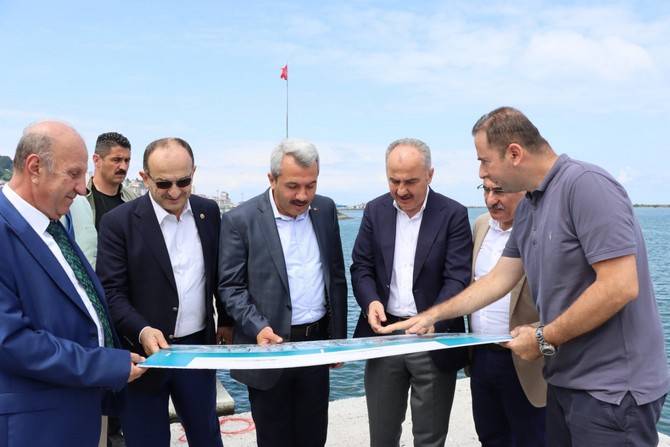 Rize’nin Yeni Valisi İhsan Selim Baydaş Ayağının Tozu İle Yatırımları Yerinde İnceledi 29