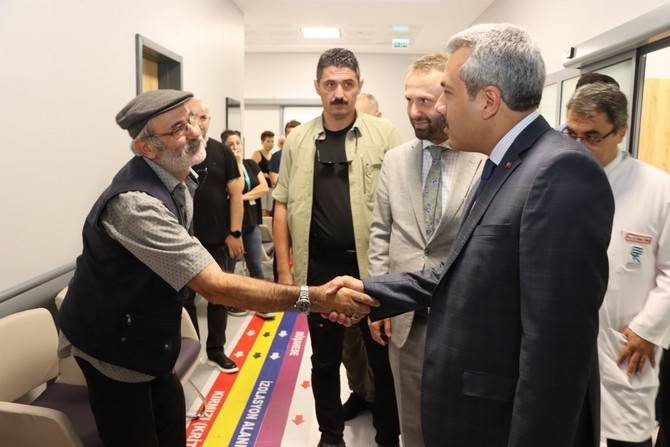 Rize’nin Yeni Valisi İhsan Selim Baydaş Ayağının Tozu İle Yatırımları Yerinde İnceledi 33