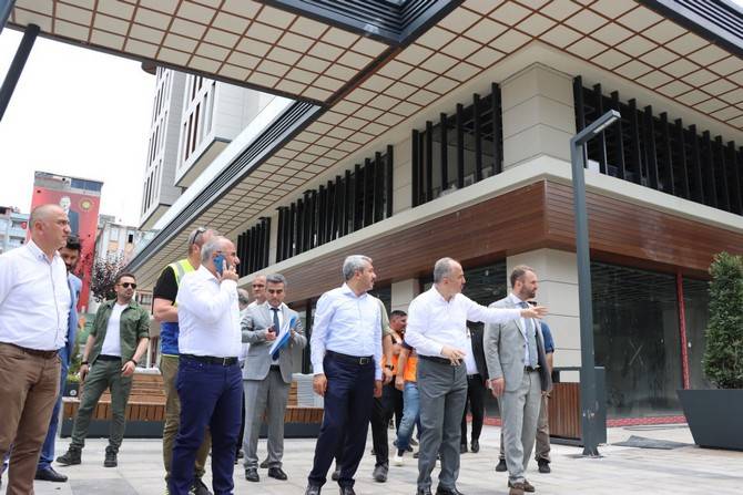 Rize’nin Yeni Valisi İhsan Selim Baydaş Ayağının Tozu İle Yatırımları Yerinde İnceledi 36