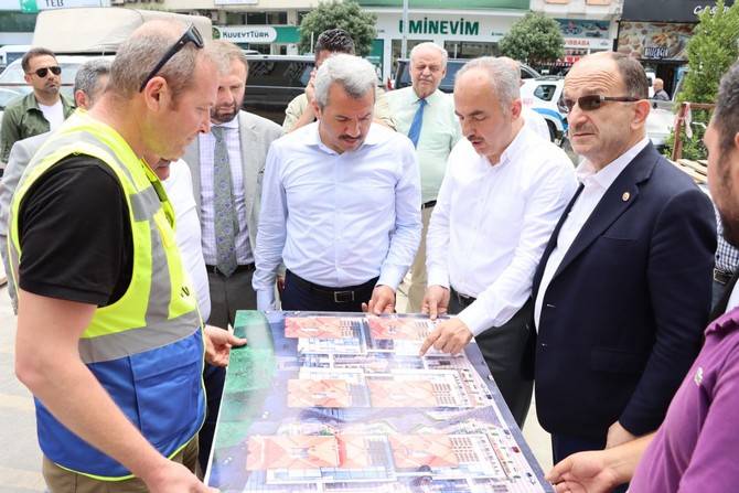 Rize’nin Yeni Valisi İhsan Selim Baydaş Ayağının Tozu İle Yatırımları Yerinde İnceledi 38