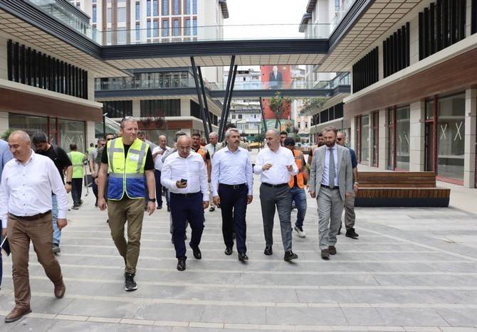 Rize’nin Yeni Valisi İhsan Selim Baydaş Ayağının Tozu İle Yatırımları Yerinde İnceledi 39