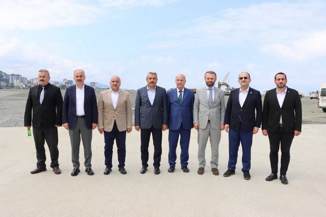 Rize’nin Yeni Valisi İhsan Selim Baydaş Ayağının Tozu İle Yatırımları Yerinde İnceledi 6