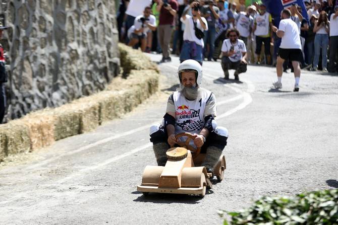 Rize'de "14. Geleneksel Red Bull Formulaz Tahta Araba Şenliği" düzenlendi 4