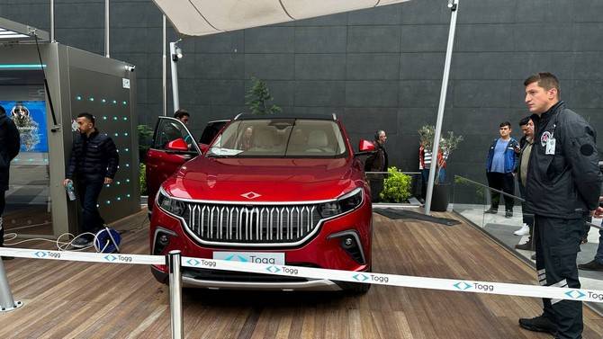 Türkiye'nin Otomobili Togg Rize'de 1