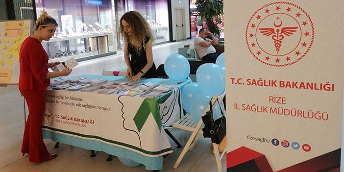 Rize’de Halk Sağlığı Haftası etkinlikleri düzenlendi