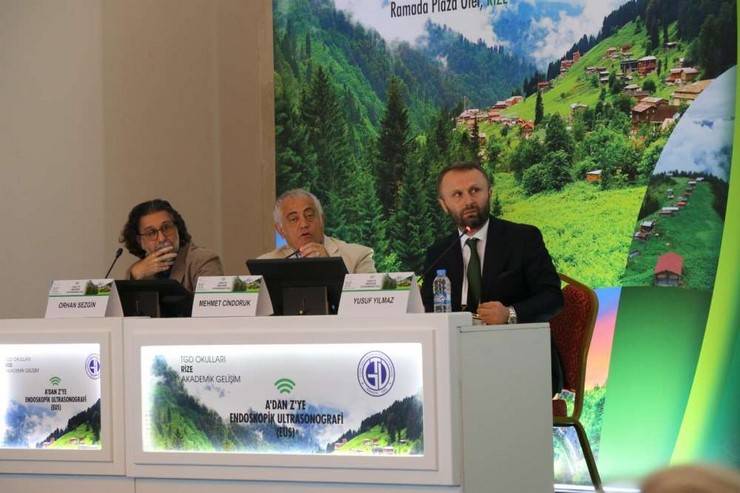 Rize'de A’dan Z’ye Endoskopik Ultrasonografi Etkinliğinin Açılışı Gerçekleştirildi 11