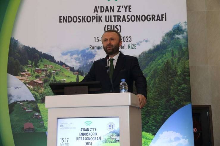 Rize'de A’dan Z’ye Endoskopik Ultrasonografi Etkinliğinin Açılışı Gerçekleştirildi 8