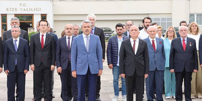 Gazi Mustafa Kemal Atatürk'ün Rize’ye ilk gelişi kutlandı