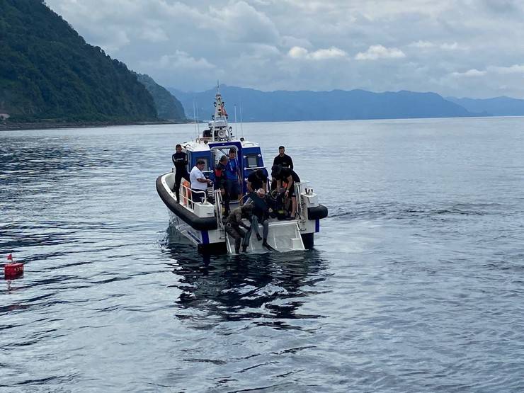 Karadeniz'de sürdürülebilir kıyı ve olta balıkçılığı için keşif dalışı yaptılar 11