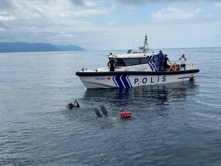 Karadeniz'de sürdürülebilir kıyı ve olta balıkçılığı için keşif dalışı yaptılar 13