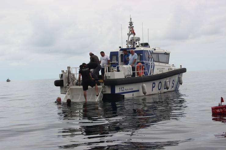 Karadeniz'de sürdürülebilir kıyı ve olta balıkçılığı için keşif dalışı yaptılar 4