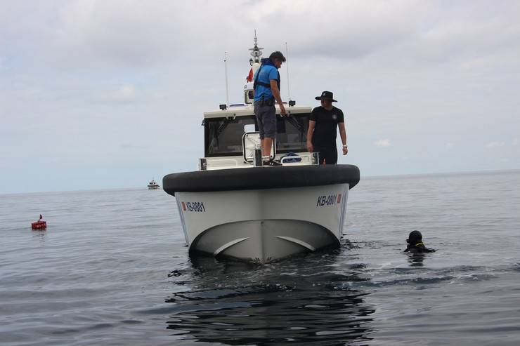 Karadeniz'de sürdürülebilir kıyı ve olta balıkçılığı için keşif dalışı yaptılar 5