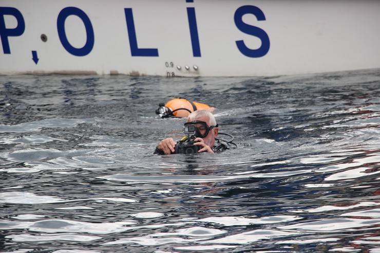 Karadeniz'de sürdürülebilir kıyı ve olta balıkçılığı için keşif dalışı yaptılar 6