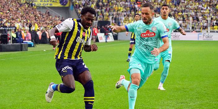 Fenerbahçe - Çaykur Rizespor maçından kareler