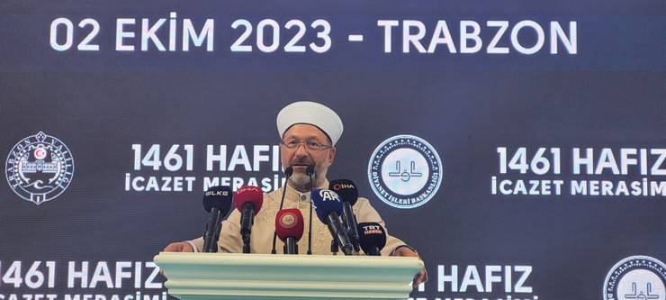 Trabzon'da 1461 Hafız Toplu İcazet töreni düzenlendi 10