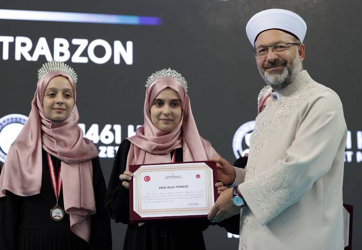 Trabzon'da 1461 Hafız Toplu İcazet töreni düzenlendi 17
