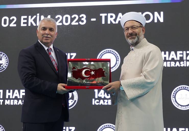 Trabzon'da 1461 Hafız Toplu İcazet töreni düzenlendi 18