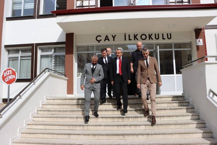 Rize Valisi Baydaş, Öğretmenler Odası Buluşması'nda 2