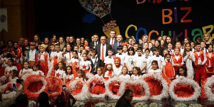 Rize’de 23 Nisan Ulusal Egemenlik ve Çocuk Bayramı Kutlandı