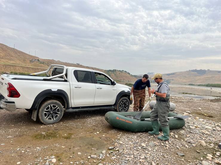 RTEÜ'lü bilim insanları, dünyanın en nadir canlılarından leopar sazanını arıyor 3