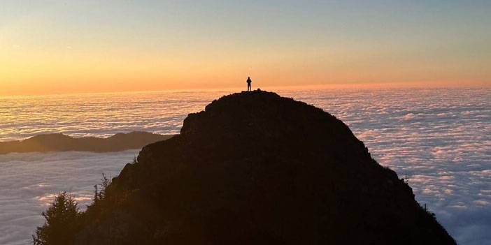 Kaçkar Dağları'nda iki mevsim bir arada yaşanıyor