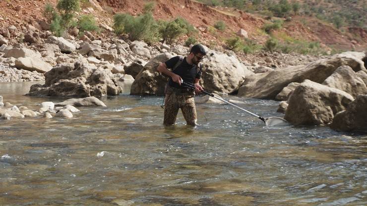 RTEÜ'lü akademisyenler leopar sazanı bulmak için Siirt’te 15