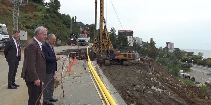 Rize Belediye Başkanı Metin, Terminal İnşaat Alanını İnceledi