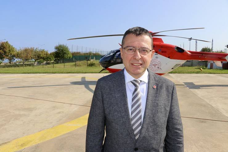 Karadeniz'de ambulans helikopterle 9 ayda 198 hasta taşındı 13