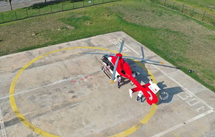 Karadeniz'de ambulans helikopterle 9 ayda 198 hasta taşındı 2