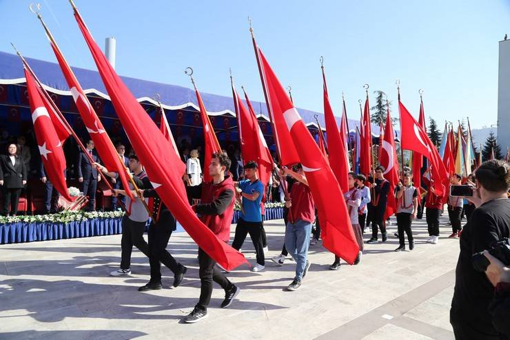 Rize'de Cumhuriyet'in 100. yıl dönümü coşku ile kutlandı 31