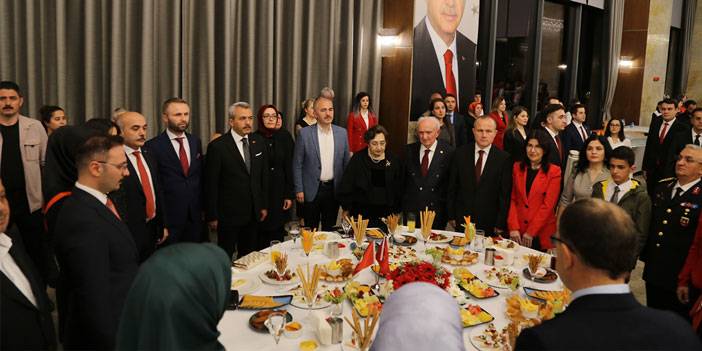 Rize’de Cumhuriyet'in 100. yılı dolayısıyla resepsiyon düzenlendi