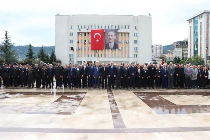 Rize’de Atatürk törenle anıldı 1