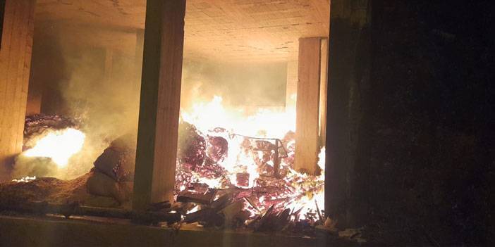 Rize’de 5 Katlı Binada Yangın