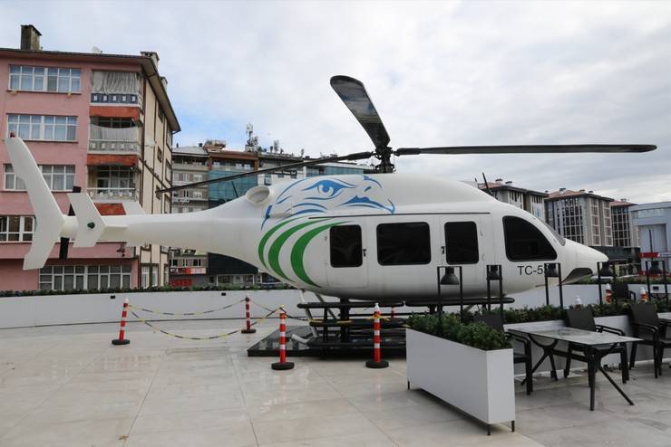 Rize’de Helikopterli Similasyon Hizmete Açıldı 4