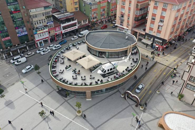 Rize’de Helikopterli Similasyon Hizmete Açıldı 9