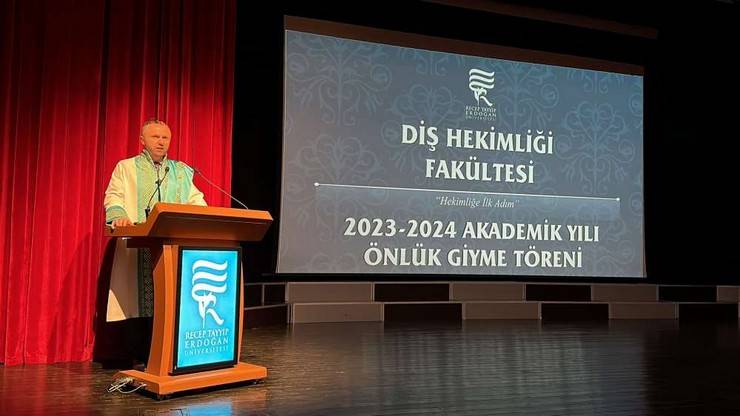 RTEÜ Diş Hekimliği Fakültesi Öğrencileri Önlüklerini Giydi 3