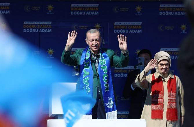 Cumhurbaşkanı Erdoğan Rize'de 10