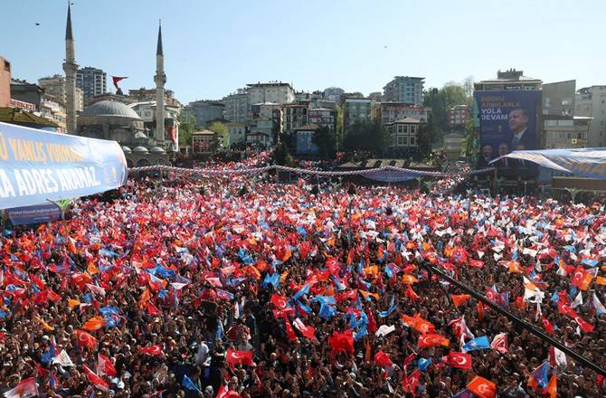 Cumhurbaşkanı Erdoğan Rize'de 22