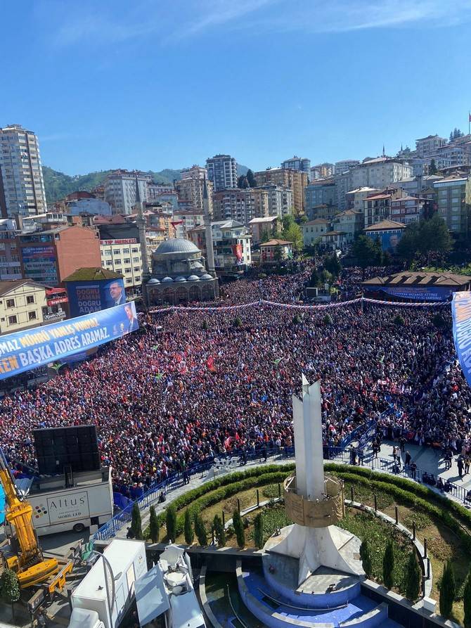 Cumhurbaşkanı Erdoğan Rize'de 38