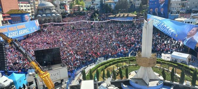 Cumhurbaşkanı Erdoğan Rize'de 44