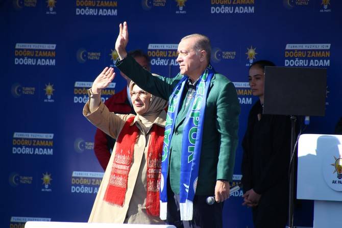 Cumhurbaşkanı Erdoğan Rize'de 47
