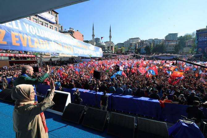 Cumhurbaşkanı Erdoğan Rize'de 6