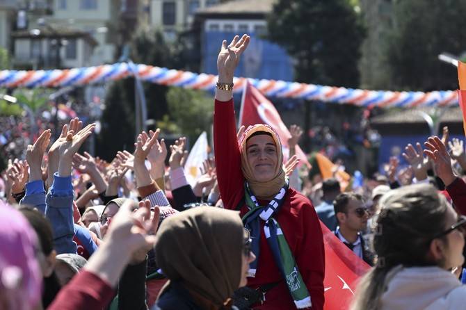Cumhurbaşkanı Erdoğan Rize'de 66