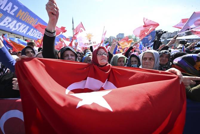Cumhurbaşkanı Erdoğan Rize'de 78
