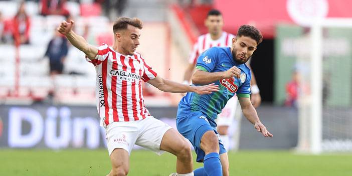 Bitexen Antalyaspor - Çaykur Rizespor maçından kareler