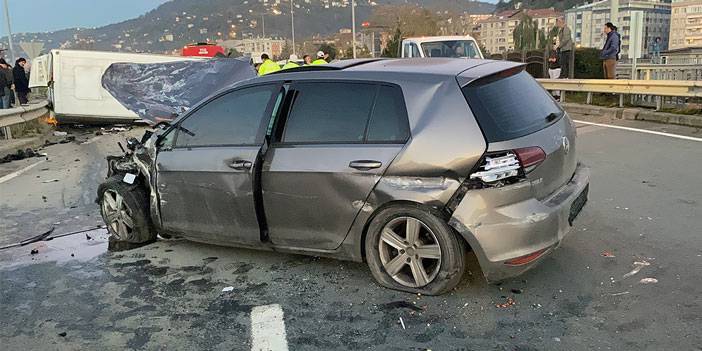 Rize’de Trafik Kazası 2’si Ağır 4 Yaralı